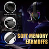 Gaming Power Combo: Rainbow LED Keyboard, Headset, Mice, and Pad