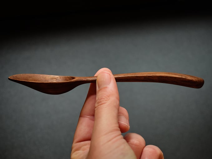 Image of Walnut Eating Spoon - DB001