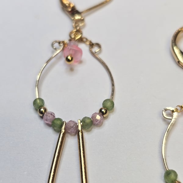 Image of Balancelle rose et vert