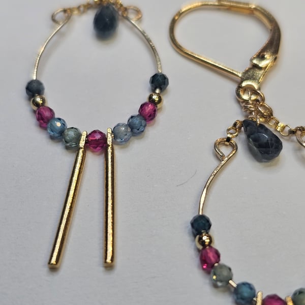 Image of Balancelle rose et bleue