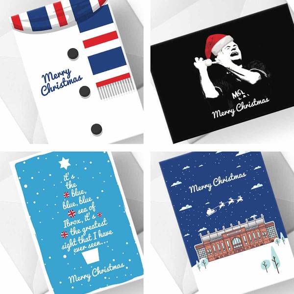 Image of Rangers Christmas Cards - Mixed Pack A