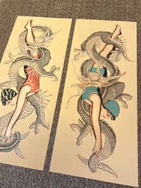 Image 2 of "Dragon Divers" Prints