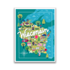 Roadside Wisconsin Map