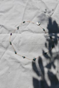 Image 2 of Amethyst Turquoise Puravida Necklace