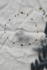 Image 2 of Amethyst Round Puravida Necklace