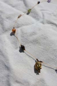 Image 1 of Precious Stones Buddha Puravida Necklace