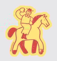 Image 2 of "Cowboy" Sticker