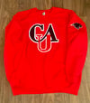 CLARK ATLANTA UNIVERSITY CAU PATCH SWEATSHIRT