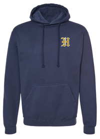 Classic Navy Hooded Sweatshirt