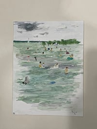 Vályi Gábor: Strandolók