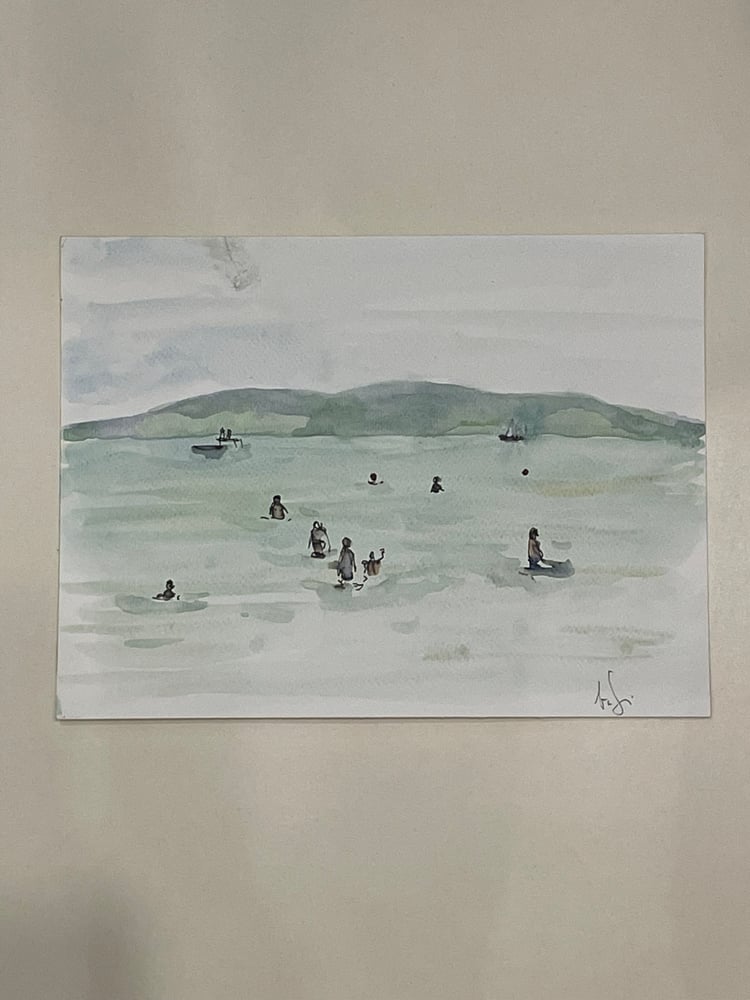 Image of Vályi Gábor: Strandolók II.