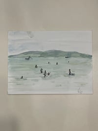 Vályi Gábor: Strandolók II.