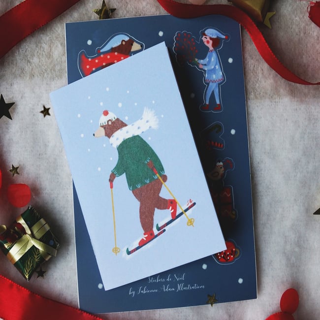 Collection "Barnabé l'ours de Noël": carnet 