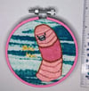Worm's Orders Embroidery