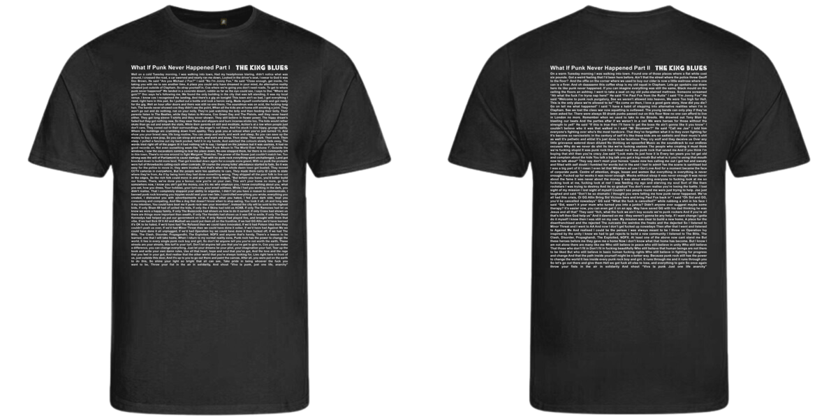 Image of What if Punk Never Happened Part I & II T-shirt