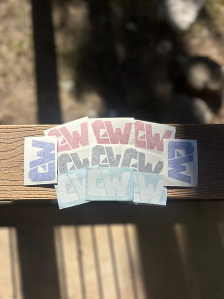 Image of *NEW* CW STICKERS (3 Pack)