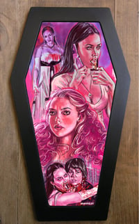 Jennifer's Body Coffin Framed Art ONLY 10 AVAILABLE! WORDWIDE SHIPPING!
