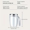 Electric Mixer Cup for Perfectly Blended Coffee, Milks