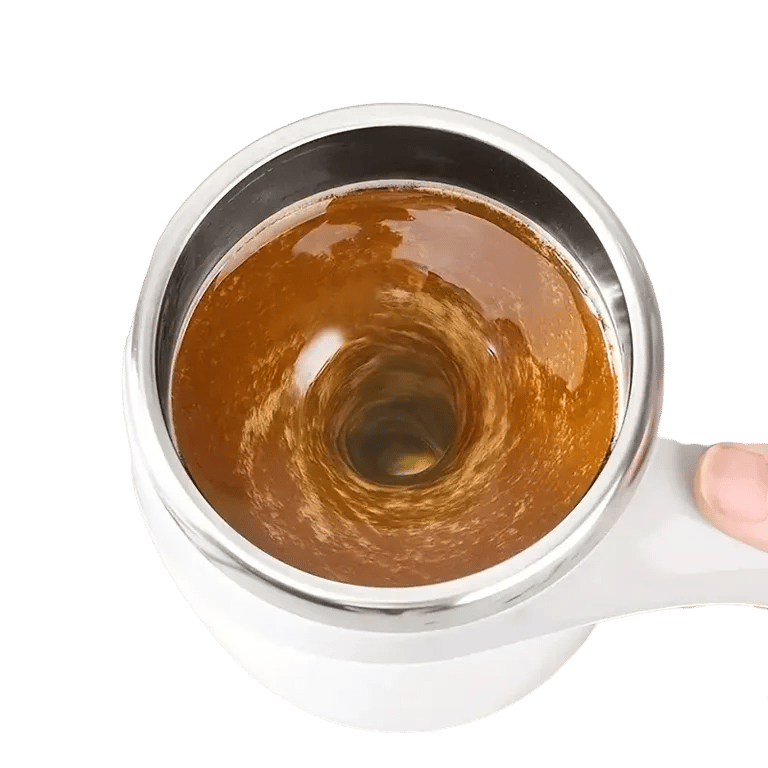 Electric Mixer Cup for Perfectly Blended Coffee, Milks