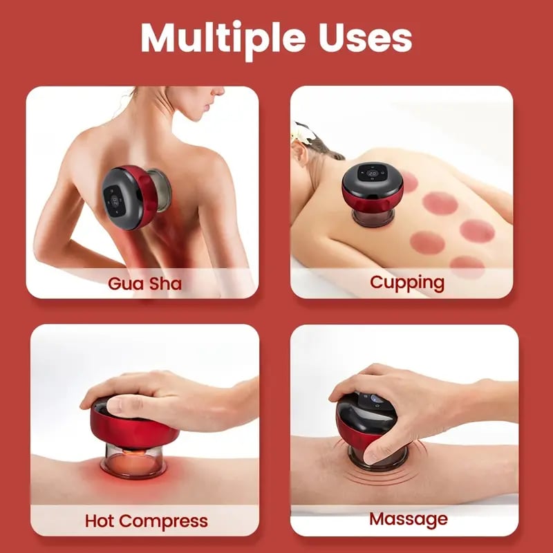 Intelligent Vacuum Cupping Massager