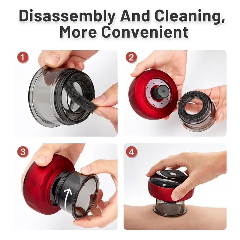 Intelligent Vacuum Cupping Massager