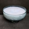 Pine & Cinnamon Vintage Glass Bowl Candle