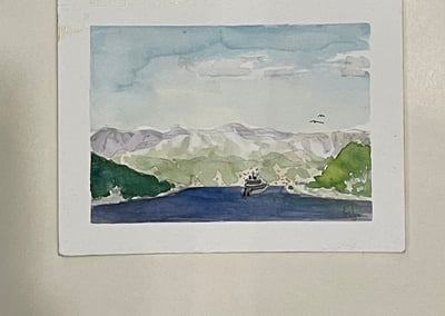 Image of Vályi Gábor: Madarak, hegyek, part