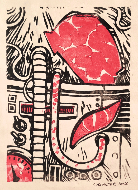 Machine Brain Print