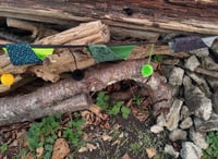 Image 4 of Floral Pennant Flag Garland # 3