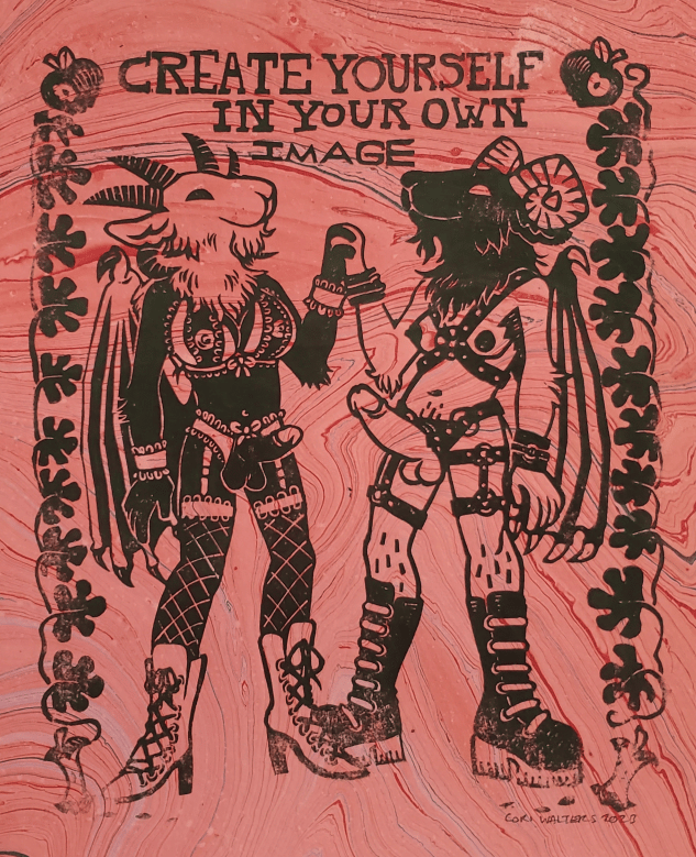 Image of Baphomets in the Garden of Eden