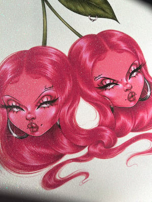 Image of Sweet n Sour Glitter Print ✧˖*°