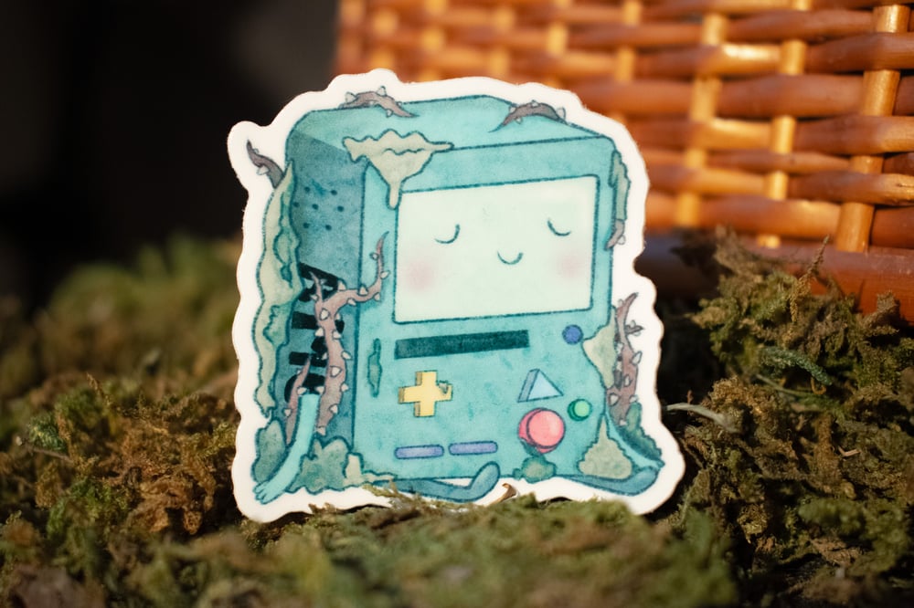 Image of Asleep in the Woods Sticker