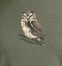 Image of Saw-Whet Owl dyed t-shirt