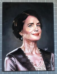 Image 1 of Cora Crawley 6"x8"