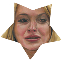 Lindsay star-shaped print