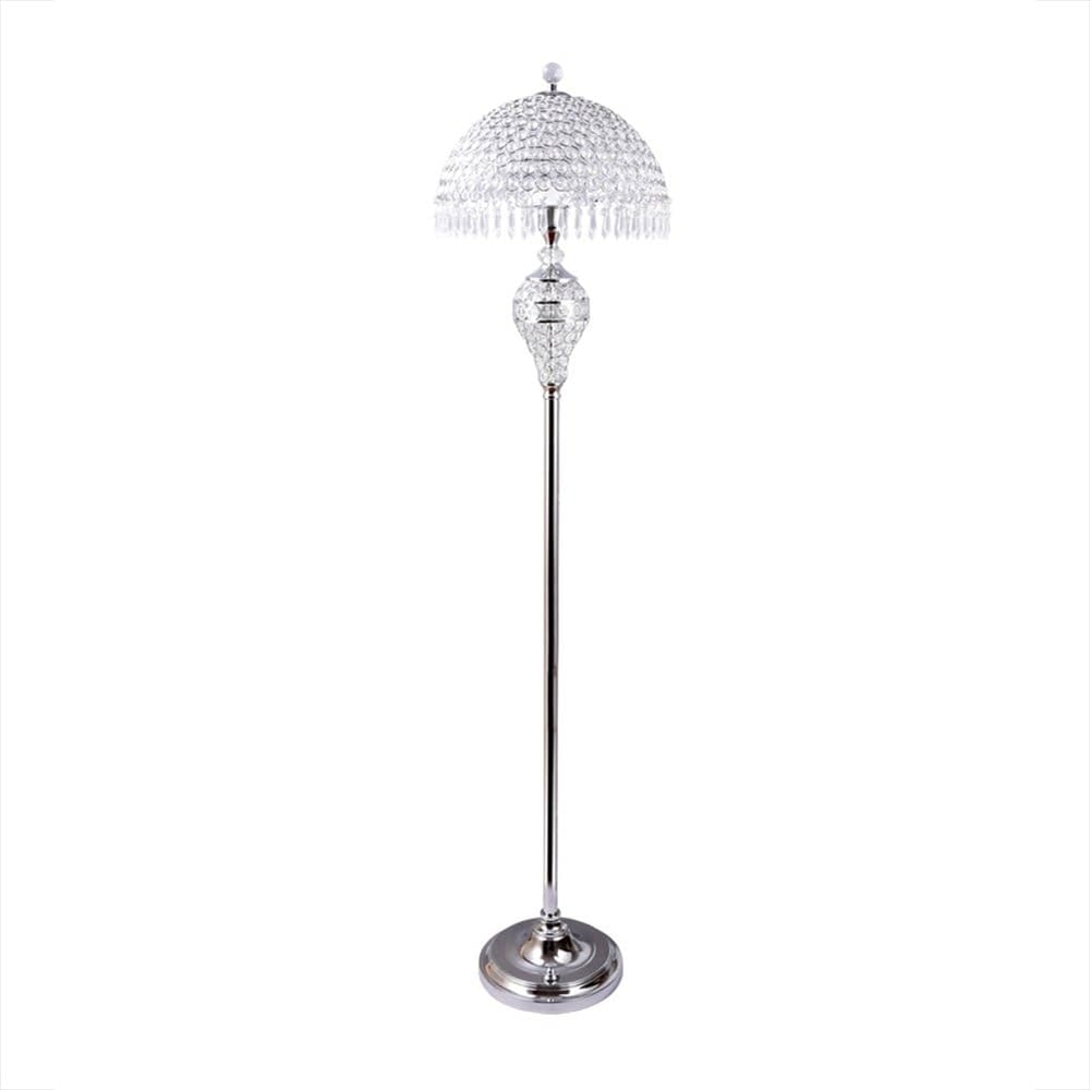 Image of Luxury Wedding European Crystal Floor Lamp