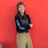 Image 3 of Fear Less. Build More. Long Sleeve T-shirt (unisex) 