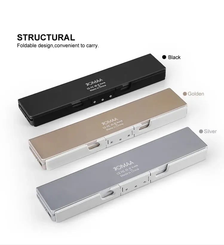 Bluetooth Keyboard With Stand Rechargeable for Phones And Tablets