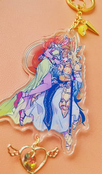 Image 2 of ffxiv halone & nophica acrylic charm