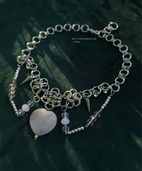 Image 1 of Rose Quartz Heart