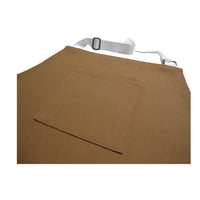 Image 3 of HALF CANVAS/HALF DENIM MOOJICRAFT APRON - TAN/INDIGO