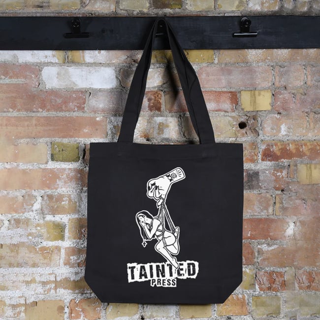 25% OFF Tainted Press Tote (with bonus pins)