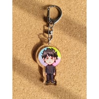 Image 3 of DISCOUNTED Mob Psycho 100 2" Acrylic Double-sided Charms