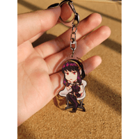 Image 4 of DISCOUNTED Spy x Family 2" Acrylic Double-sided Charm