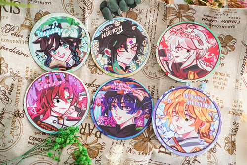 Image of Genshin Impact CD Coasters (Anemo Boys)