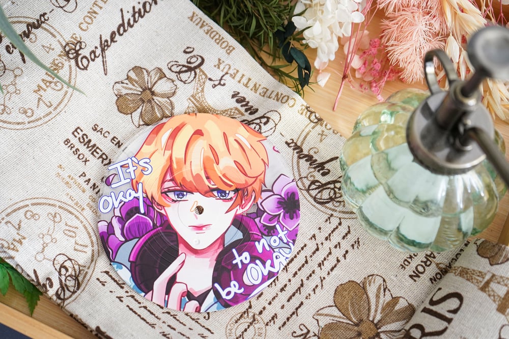 Image of The Book Keeper Chi CD Coaster