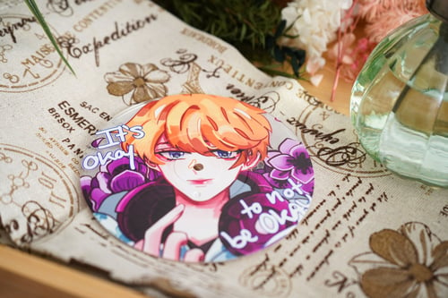 Image of The Book Keeper Chi CD Coaster
