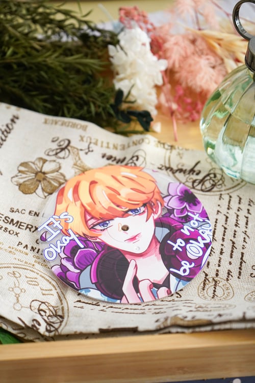 Image of The Book Keeper Chi CD Coaster