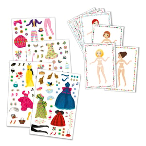 Image of Giant Paper Doll Stickers