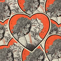 Image 1 of love bites sticker